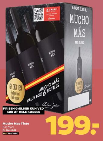 Netto Mucho mas tinto tilbud