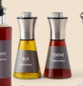Netto Olie eller eddikeflaske med spray tilbud