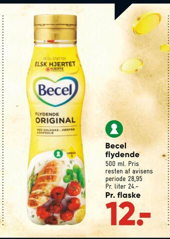 Bilka Becel flydende tilbud