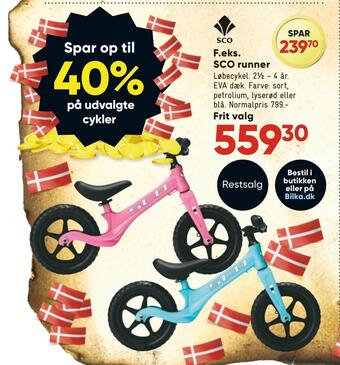Bilka Sco runner tilbud