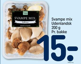 REMA 1000 Svampe mix tilbud