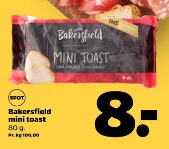 Netto Bakersfield mini toast tilbud