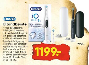 Bilka Eltandbørste tilbud