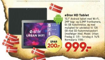 Bilka Estar hd tablet tilbud