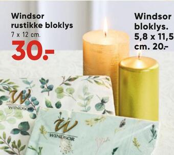 Bilka Windsor rustikke bloklys tilbud
