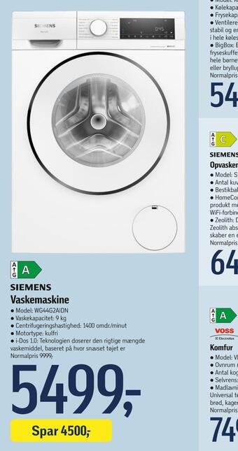 Føtex Vaskemaskine tilbud
