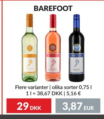 Nielsen's Discount Barefoot tilbud