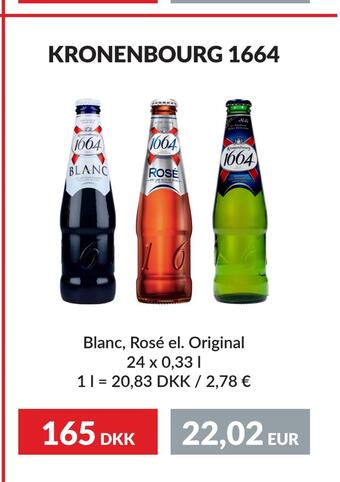 Nielsen's Discount Kronenbourg 1664 tilbud