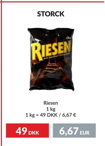 Nielsen's Discount Storck tilbud