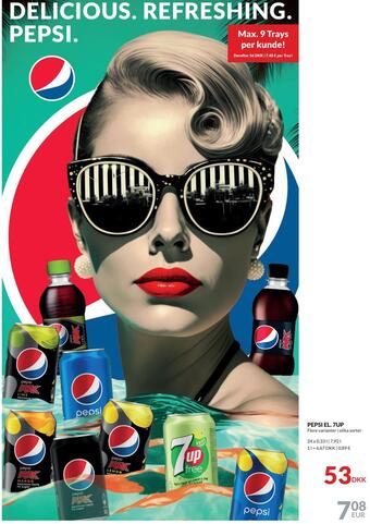 Nielsen's Discount Pepsi el. 7up tilbud