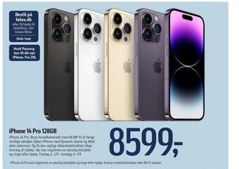 Føtex Iphone 14 pro 128gb tilbud