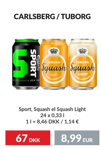 Nielsen's Discount Carlsberg / tuborg tilbud