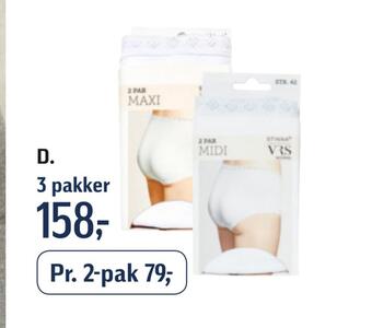 Føtex Trusser tilbud