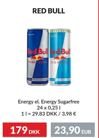 Nielsen's Discount Red bull tilbud