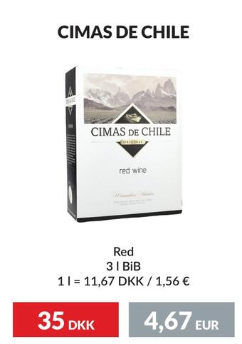 Cimas de chile
