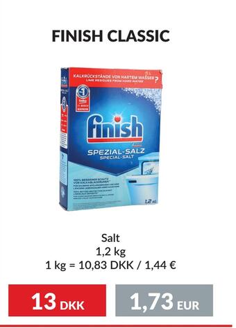 Nielsen's Discount Finish classic tilbud