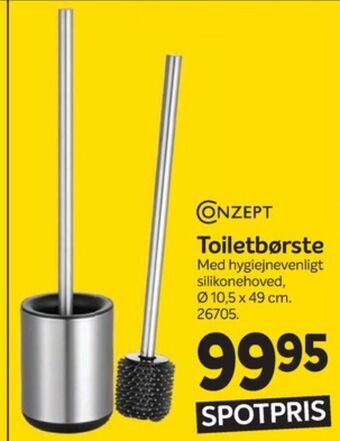 Din Isenkræmmer Conzept toiletbørste tilbud