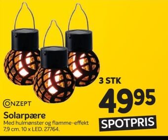Din Isenkræmmer Conzept solcellelampe tilbud
