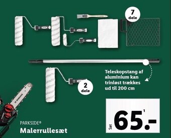 Lidl Parkside malerrullesæt tilbud