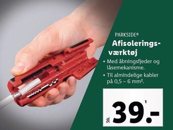 Lidl Parkside afisoleringsværktøj tilbud