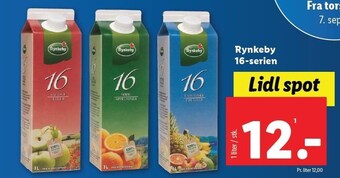 Lidl Rynkeby 16-serien tilbud
