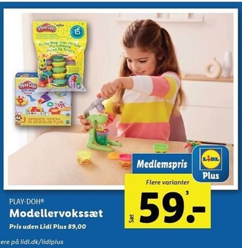 Lidl Modellervokssæt tilbud
