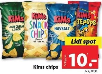 Lidl Kims chips tilbud