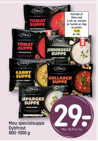 REMA 1000 Mou specialsuppe tilbud