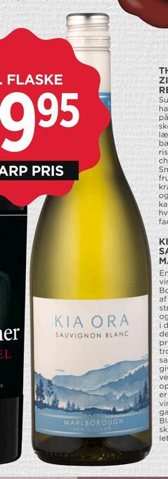 MENY Kia ora sauvignon blanc marlborough tilbud