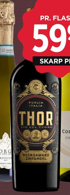 MENY Thor negroamaro zinfandel tilbud