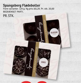 SPAR Spangsberg flødeboller tilbud