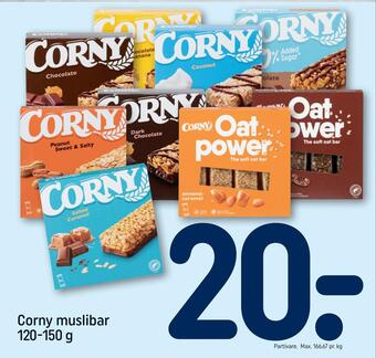 REMA 1000 Corny muslibar tilbud