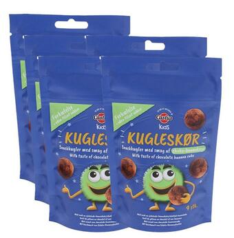 Castus | 5-pak castus kugleskør choko/banan sukkerfri | kolonial > tørrede frugter og frø,børn > mad & drikke