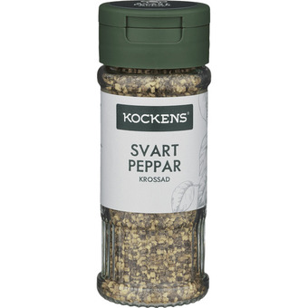Kockens - 2 x krydderi sort peber grovkværnet