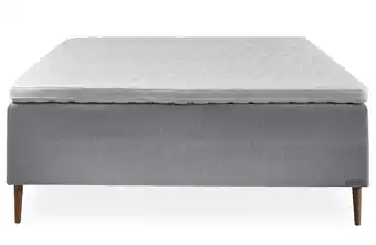 Nocturne exclusive ocean inkl. 8 cm exclusive svane topmadras, 140 x 200 cm boksmadras