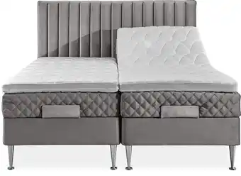 Ilva Nocturne exclusive velour inkl. 8 cm exclusive topmadrasser, 180 x 200 cm elevationsseng tilbud