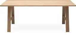 Ilva Timber 200 x 100 x 74 cm spisebord tilbud