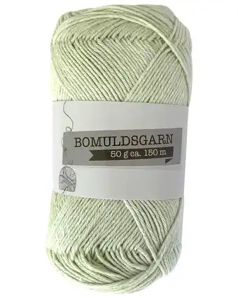 Harald Nyborg Bomuldsgarn 50 g - lys aqua tilbud