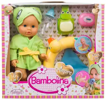 Harald Nyborg Bambolina bade dukke 30 cm tilbud