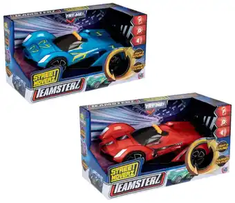 Teamsterz farveskiftende jet racerbil assorteret