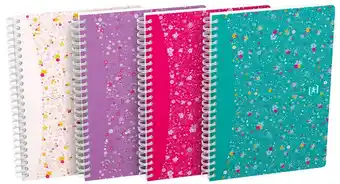 Harald Nyborg Oxford floral notesbog kvadreret a5 - assorteret tilbud