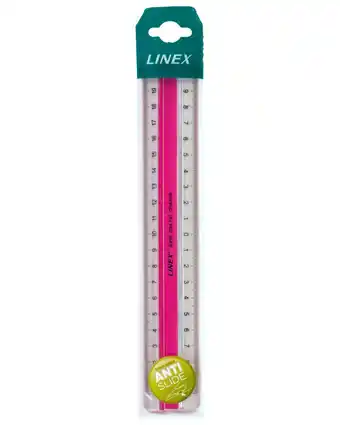 Harald Nyborg Linex lineal 20 cm - pink tilbud