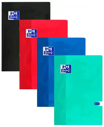 Oxford notesbog linjeret a4 - assorteret