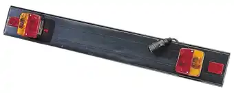 Branford lygtebom med 7 polet stik
