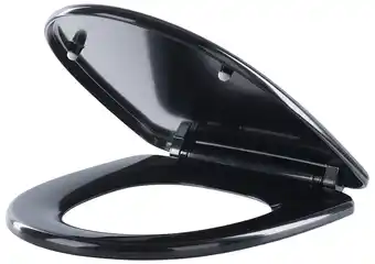 Harald Nyborg Carlsbad toiletsæde sign softclose - sort tilbud