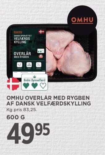 MENY OMHU OVERLÅR MED RYGBEN AF DANSK VELFÆRDSKYLLING tilbud