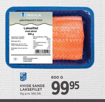 MENY HVIDE SANDE LAKSEFILET tilbud