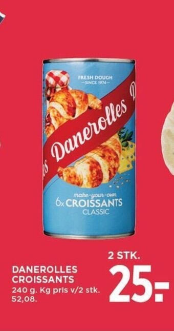 MENY DANEROLLES CROISSANTS tilbud