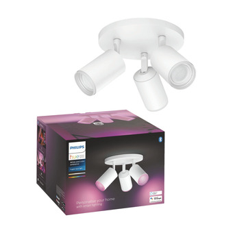 Philips hue wca fugato triple spotlight hvid
