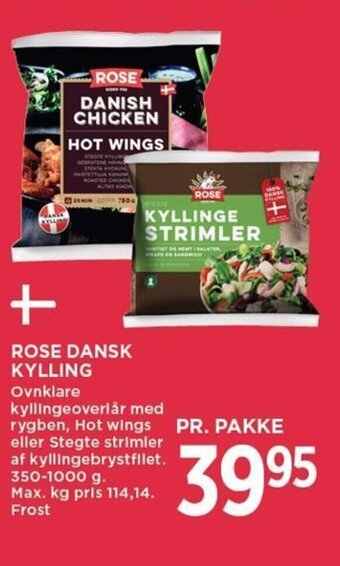 MENY ROSE DANSK KYLLING tilbud